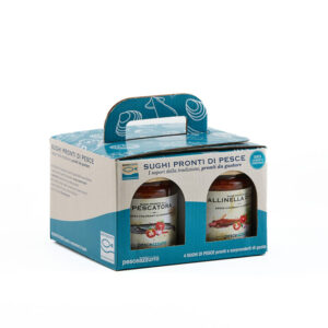 Scatola con 4 Sughi di Pesce